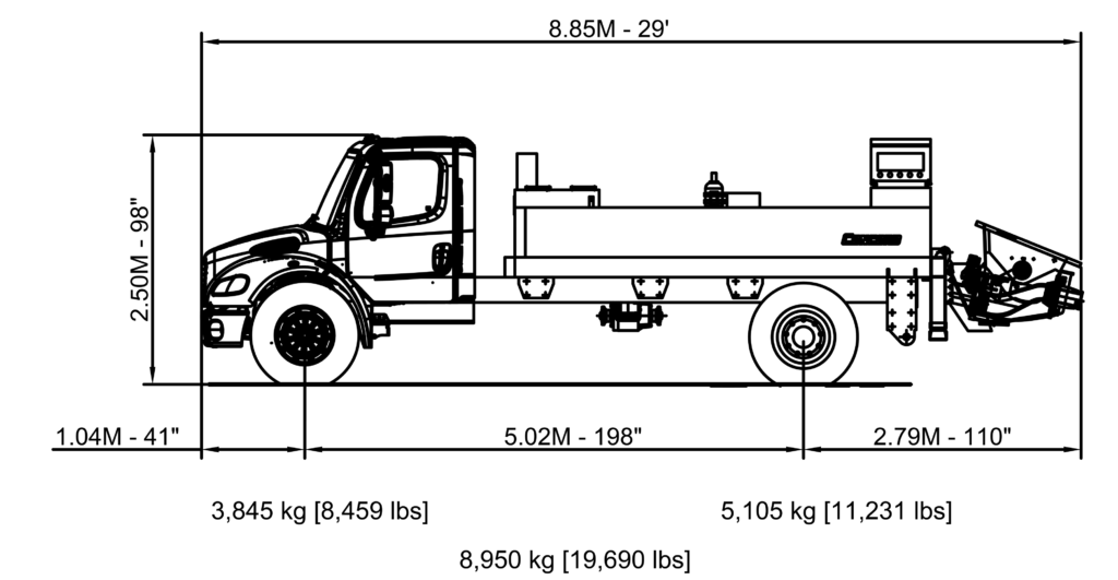 Truck mounted Line Pump 70 Concord Concrete Pumps