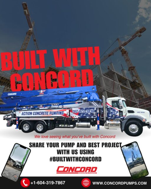 Your pump. Your project. Your moment. 🚧
Show it off 👇
📸 Tag us + use #BuiltWithConcord
Let’s build something legendary together.