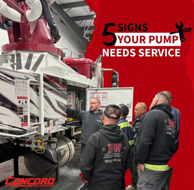 5 Signs Your Concrete Pump Needs Service 🚨
Small issues turn into expensive downtime fast. If your pump is showing any of these warning signs, it’s time to act before the jobsite pays the price.

✅ Low pressure
✅ Oil leaks
✅ Strange noises
✅ Slow boom movement
✅ PTO issues

Don’t wait for a breakdown in the middle of a pour.
Keep your equipment running strong, safe, and jobsite-ready. 💪

📞 Contact the service team at Concord Concrete Pumps

#constructionequipmentpictures  #heavyequipmentoperator #concretelife  #equipmentmaintenance