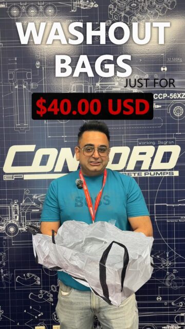 🚨 JUNE PROMOTION 🚨

Concrete Washout Bags — ONLY $40 EACH!

Limited quantity available. Once they're gone, they're gone.

✅ Jobsite compliant
✅ Easy disposal
✅ Ready for immediate delivery

Call now and secure yours before inventory runs out! #flashdeal #concretepumpparts #concretepumpoperator