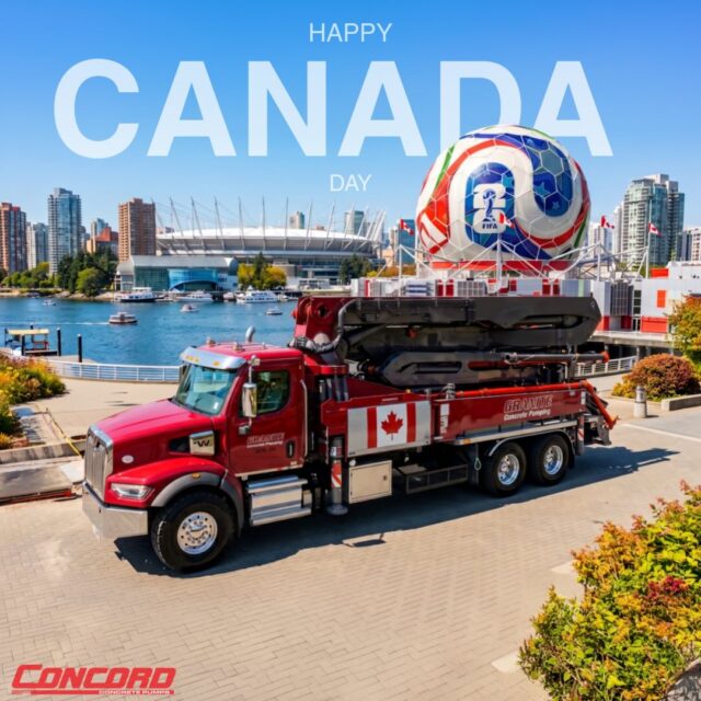 Oh Canada! 🍁❤️ Celebrating this beautiful country, its incredible people, and everything that makes it home. #canadaday #concrete #concord