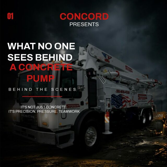 Behind every concrete pour, there’s a system built on precision.
It’s not just concrete moving through a pump — it’s pressure, preparation, experience, and teamwork working together every second.
From inspections to operation, every detail matters. Every decision counts.
This is what happens behind the scenes at Concord. 🔴
#concordconcretepumps #concretepumping #BuiltForPerformance #constructionindustry